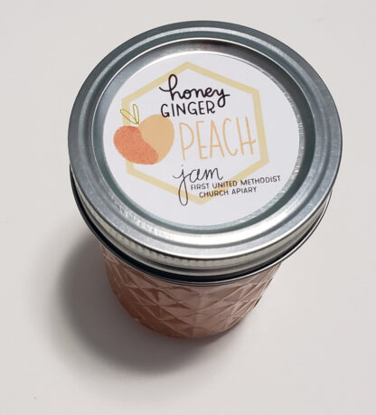 Honey Ginger Peach Jam 8 oz. - Image 2