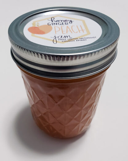Honey Ginger Peach Jam 8 oz.